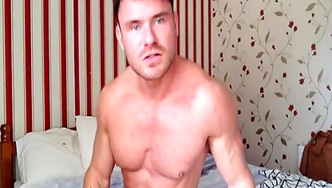 Irish Muscle Guy Burping