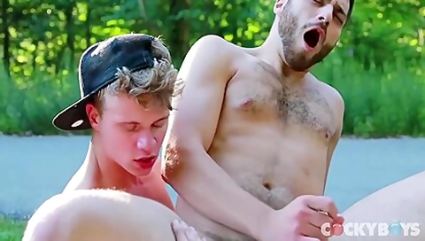 Tommy Defendi And Max Ryder - Tight-bodied And Fuck Outdoors