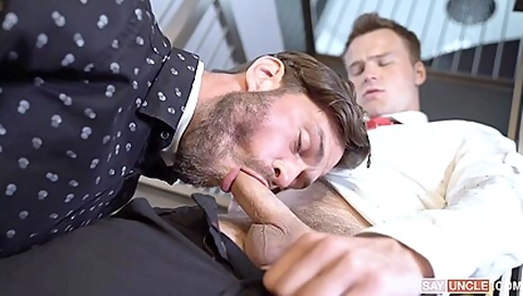 Hottest Porn Clip Homo Brunette Check , Take A Look With Brent North And James Fox