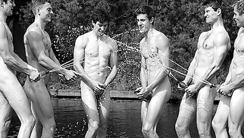 In Natures Garb Men Rowing: Bigger, Longer, And Uncut - 2014