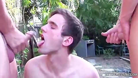 Engulf My Cock Drink My Semen - Scene 4 - Semen Pig Fellows